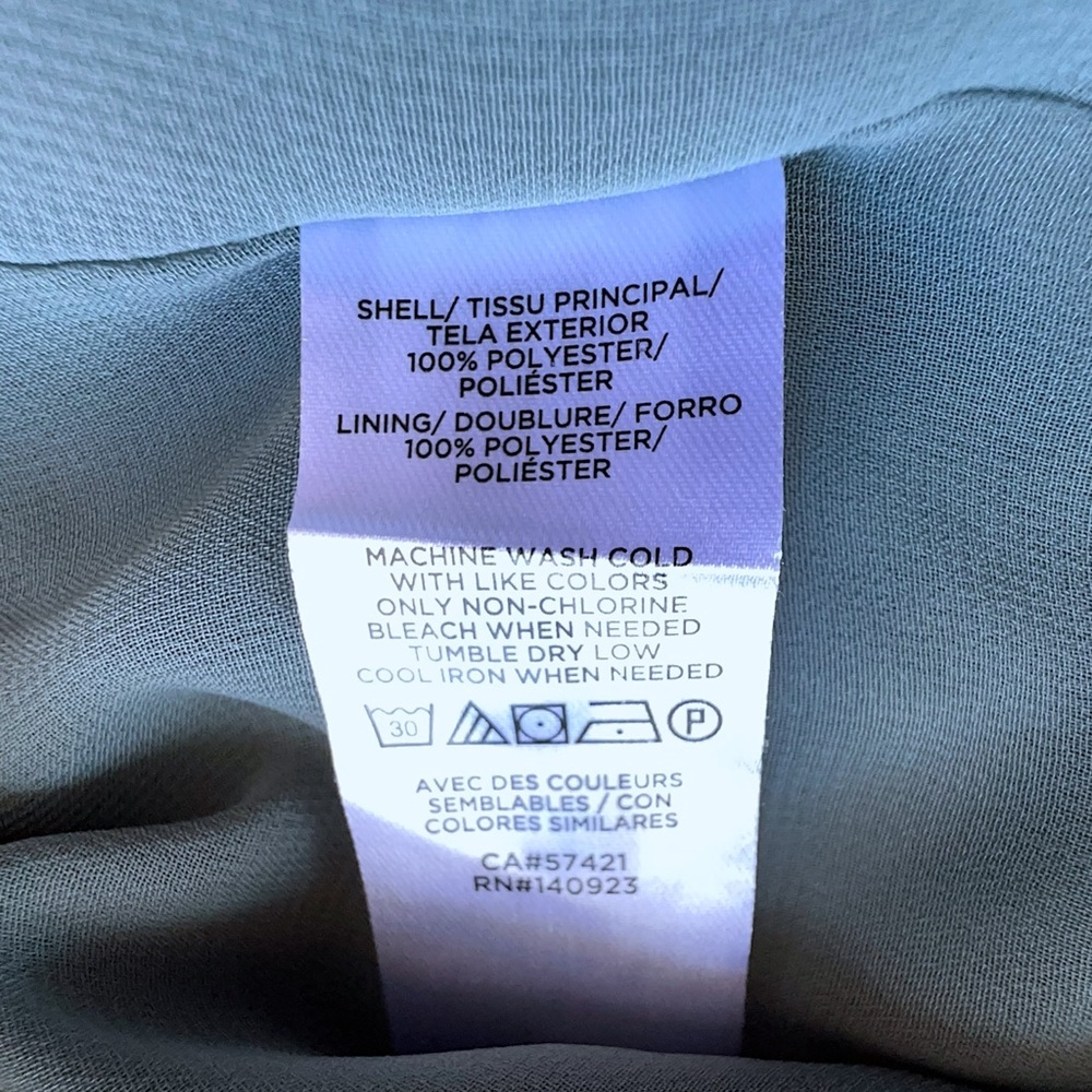 LOFT | NWOT BUTTON FRONT CAMISOLE TOP FULLY LINED SPAGHETTI STRAPS | XXS - Picture 8 of 9